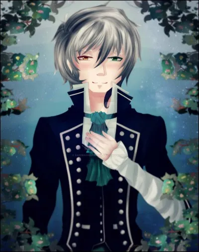 Quel est le mec aux cheveux blancs habillé de façon bizarre ?