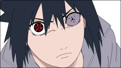 Comment s'appelle la pupille gauche de Sasuke ?