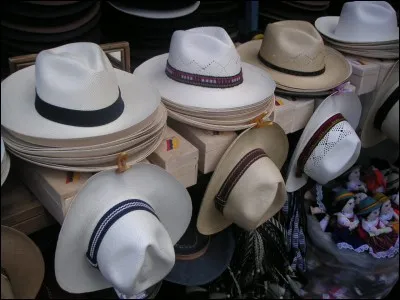 De quel pays d'Amérique du Sud les chapeaux appelés "panamas" sont-ils une spécialité ?