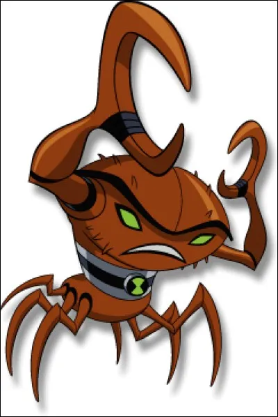 Comment s'appelle l'alien pouvant lancer des éclairs avec son cerveau ?