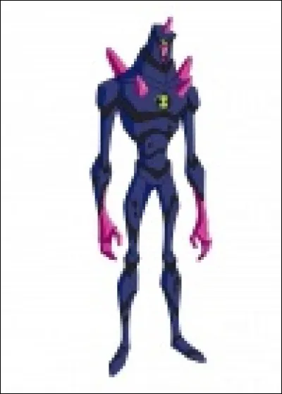 Comment s'appelle l'alien dont le corps est fait de cristaux ?