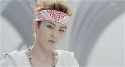 Que repr&eacute;sente la couverture du lit de Xiumin ?