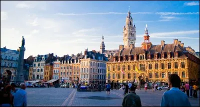 Sur la carte de France, où la ville de Lille se situe-t-elle ?