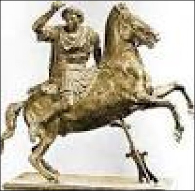 A l'âge de 12 ans, le futur Alexandre le Grand reçoit un cheval qu'il nomme ... . Ce cheval a peur de son ombre. Pour le dresser il aura l'idée astucieuse de le placer face au soleil.