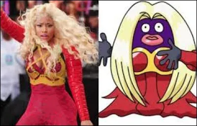 À quoi Nicki Minaj est-elle comparée ?