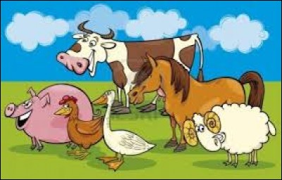 Lequel de ces animaux nous fait du lait ?
