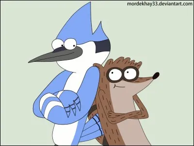 Quel est le métier de Mordecai et Rigby ?