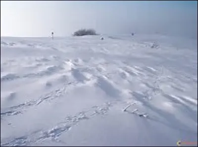 La neige tient même si le sol est à 20°C.