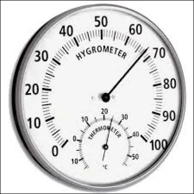 Que mesure l'hygromètre?