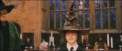 Lors de la cérémonie du Choixpeau, Hermione et Ron sont allés à Gryffondor. Le Choixpeau a hésité entre Serpentard et Gryffondor pour Harry. Où est-il finalement allé ?