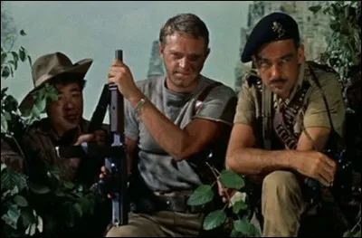 Ce film de guerre de John Sturges, sorti en 1959, avec Franck Sinatra et Steve McQueen se déroule dans le jungle birmane. Quel est son titre français ?