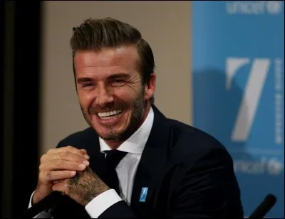Dans quel club jouait David Beckham ?
