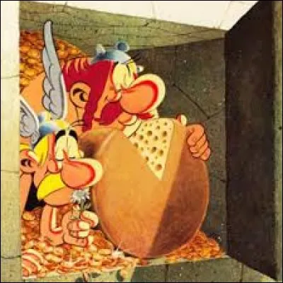 "Astérix chez les Helvètes" : comment se nomme le parton de la banque dans laquelle se cachent nos deux amis ?
