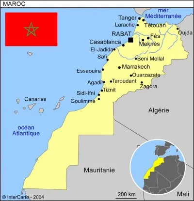 Quel est le nom de la région du Maroc qui est connue pour sa production de haschich ?