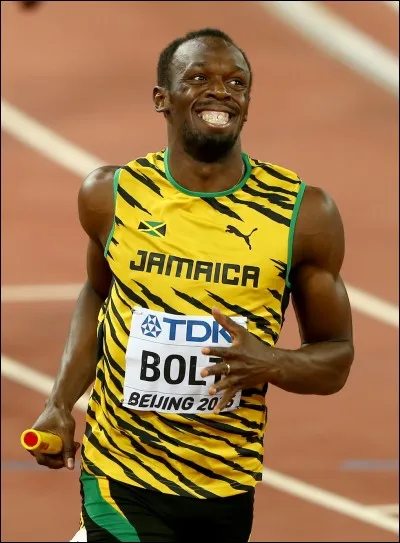Combien de fois Usain Bolt a-t-il battu le record du monde du 100 m ?