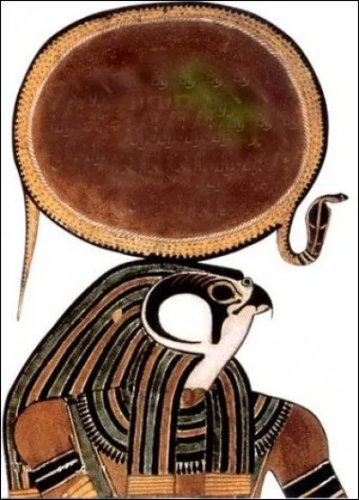 Quel dieu égyptien est représenté avec une tête de faucon ?