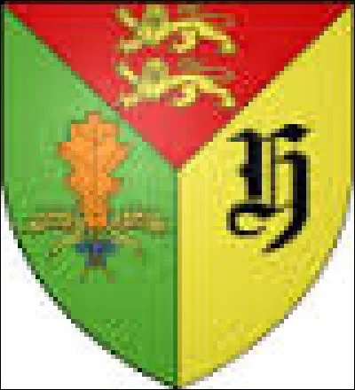Je vous présente le blason de Hugleville-en-Caux. Village normand, dans l'arrondissement de Rouen, il se situe dans le département ...