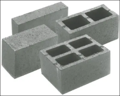 Quelles sont les largeurs standardisées des blocs de béton ?