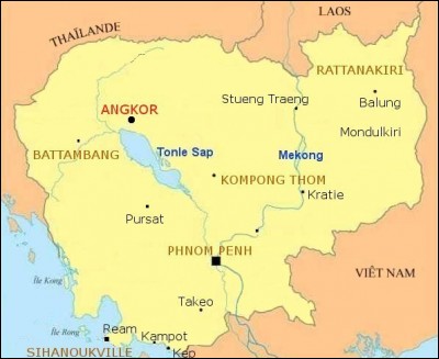 Où se situe Angkor ?