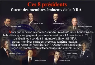 Quel serait d'après vous le "poids" du lobby des armes aux USA ?