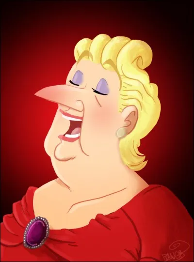 Quelle femme, relativement proche du capitaine Haddock et de Tintin, vit en Bordurie ?