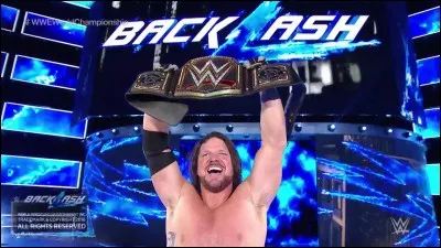 Qui AJ Styles a-t-il battu pour devenir le nouveau champion du monde de la WWE à Backlash 2016 ?