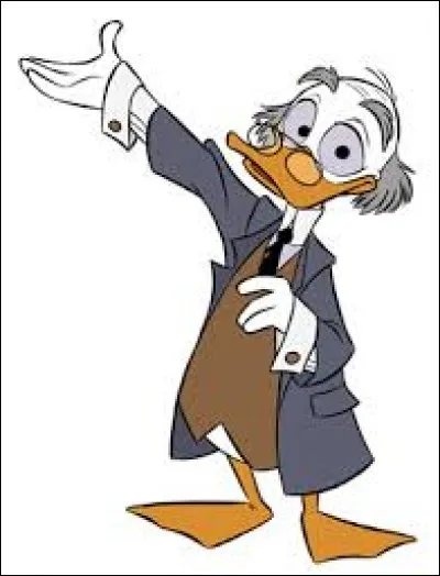 Comment s'appelle cet oncle éloigné de Donald Duck ?
