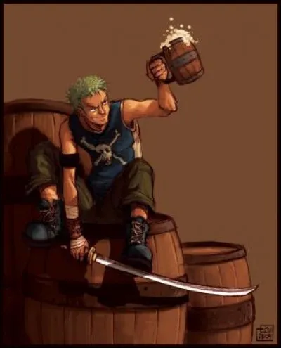 A part Zoro, qui consomme beaucoup de bière ?