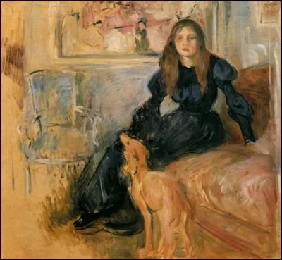 Qui a peint "Julie et son lévrier" ?