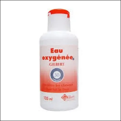 Quel autre nom donne-t-on au peroxyde d'hydrogène ?