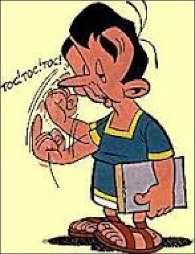 Romain arbitre, Caïus Pupus apparaît dans l'album ...