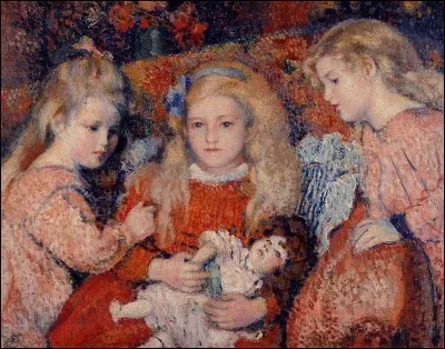 Qui a réalisé le tableau des "Trois jeunes filles" ?
