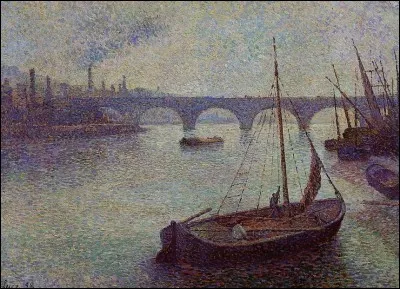 Qui a représenté "Le port de Londres" ?