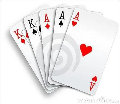 Que représente cette main au poker ?