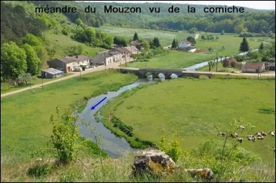 Le Mouzon est une petite rivière de 64 km qui s'écoule en Lorraine. Dans quel cours d'eau se jette-t-il ?
