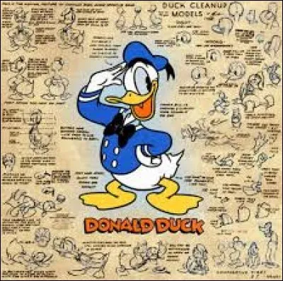 En quelle année fut créé le personnage de Donald Duck, le célèbre canard de chez Disney ?