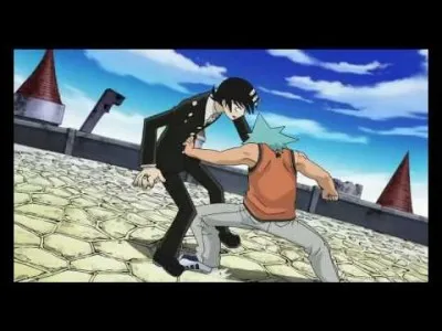 Qui sont les personnages qui sont en train de se battre ?