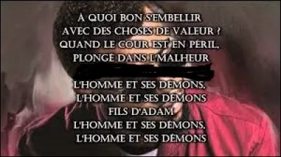 Quel chanson dénonce les défauts des hommes?