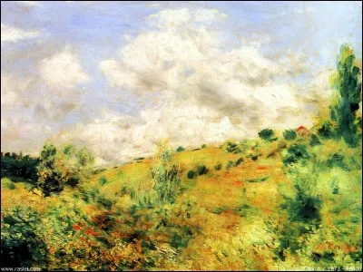 Qui a peint "Le coup de vent" ?