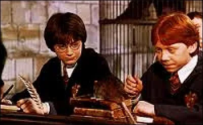 Quelle est l'incantation que les élèves doivent prononcer lors du cours de métamorphose du professeur McGonagall pour transformer leur animal en verre à pied ?