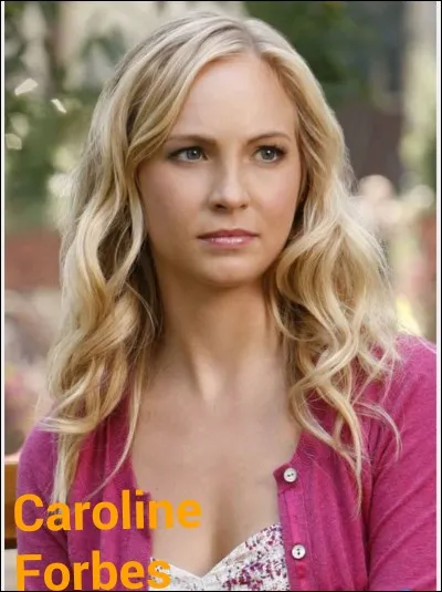 Caroline est...