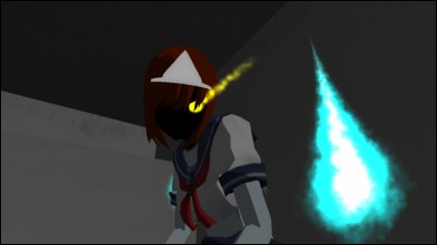 Où se trouve le fantôme dans les premières versions du jeu ?