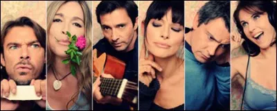 Qui sont les personnages des "Mystères de l'amour" sur cette photo ?