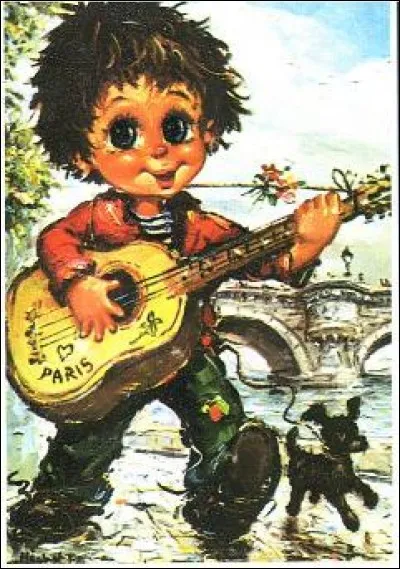 A qui appartiennent les paroles "Je prendrai ma guitare avec moi, et peut-être mon chien s'il est encore là" ?