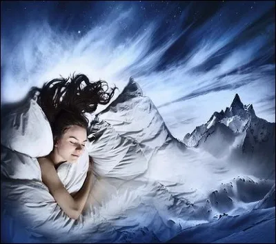 Si l'on vit dans les rêves, on dit que l'on nage dans le :