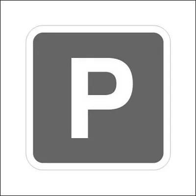 Quelle est la couleur dominante de ce panneau de signalisation ?