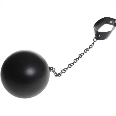 Quelle est la couleur du boulet quand on s'attaque violemment à quelqu'un par la parole ?