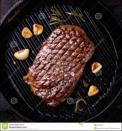 Après avoir mangé 100 g de steak grillé, combien 
prenez-vous de calories ?