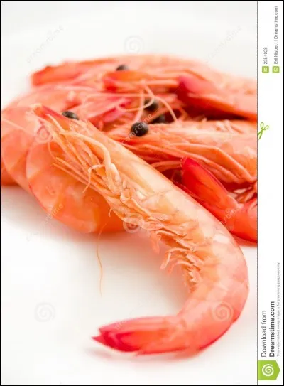 Voici un aliment que j'adore ! Il s'agit de crevettes. Combien de calories prenez-vous pour 100 g (sans mayonnaise!) ?