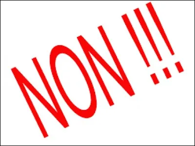 Quelle est la nature du terme "non" ?